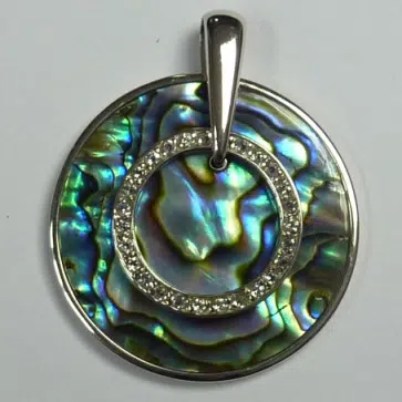 Stone cutting and mother of pearl inlay