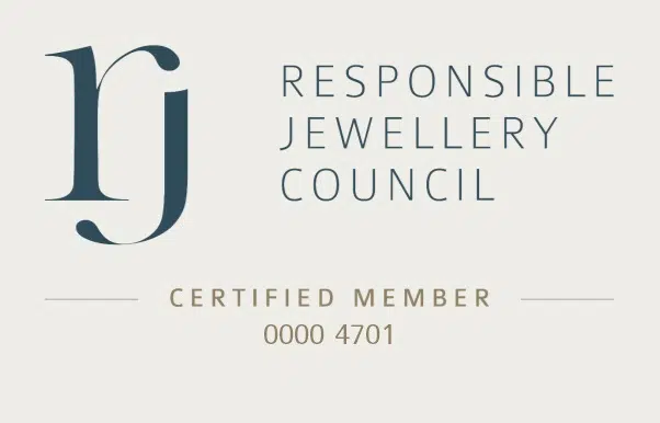Responsible Jewellery Council certification logo and seal